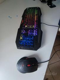 tastiera e mouse gaming 