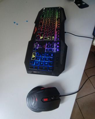 tastiera e mouse gaming 