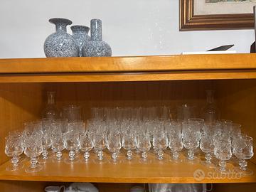Servizio bicchieri di cristallo anni ‘70
