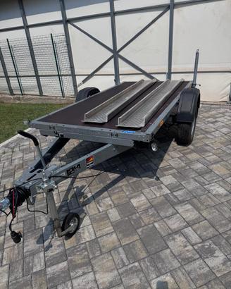 Rimorchio portata complessiva 1300 lg