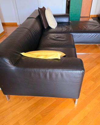 Divano in pelle Zanotta