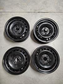 Cerchi in acciaio 15 pollici 4 x 100