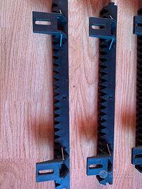 Cremagliera per cancello 12 pezzi