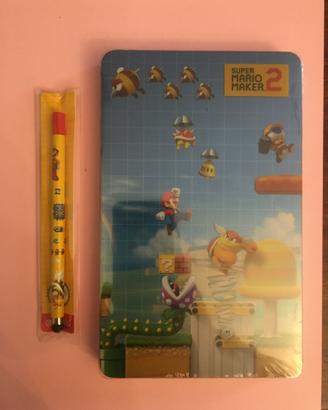 Steelbox super mario maker 2 nintendo switch + pen