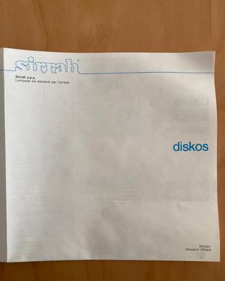 Lampada Diskos