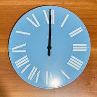 Orologio da parete ALESSI colore azzurro