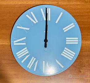 Orologio da parete ALESSI colore azzurro