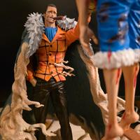  Luffy vs Sir Crocodile  in resina