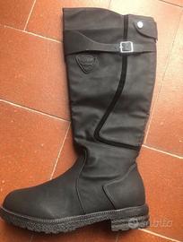 Stivali artigianali donna 37 nuovi ecopelle