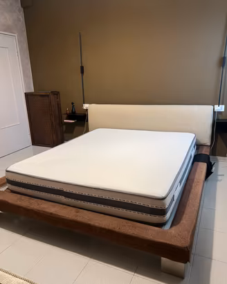Letto matrimoniale Flou con materasso