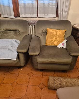 divano con poltrone