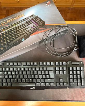 Tastiera meccanica gaming ASUS ROG Claymore RGB