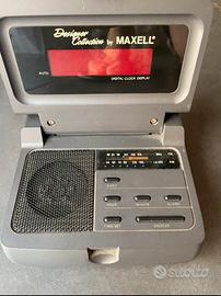 Radio sveglia digitale Maxell vintage RS 891