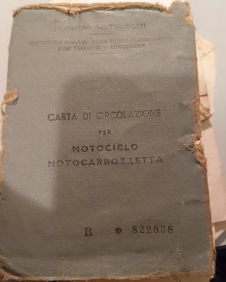 libretto Guzzi lodola