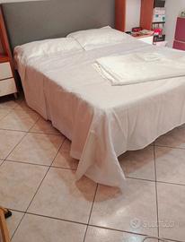 completo  matrimoniale simil seta   