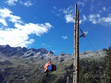 Teleferica forestale