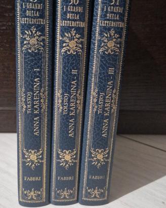 I grandi della letteratura Anna Karenina nr 3 vol