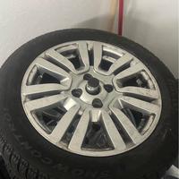 Cerchi r15 originali Fiat con gomme invernali