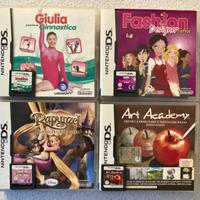4 videogiochi per Nintendo dsi console