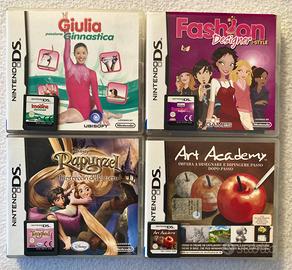 4 videogiochi per Nintendo dsi console