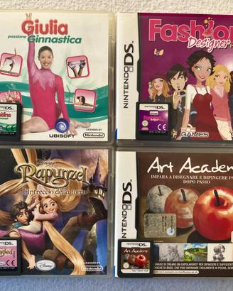 4 videogiochi per Nintendo dsi console