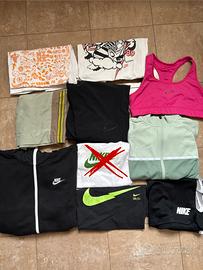 Lotto abbigliamento vario marca Nike