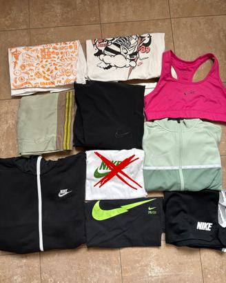 Lotto abbigliamento vario marca Nike