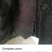 abito uomo 