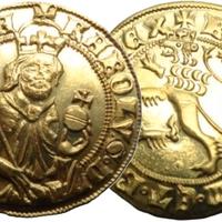 REPLICA MONETA BOHEMIA DUCAT CHARLES IV 1346-1378