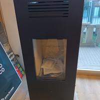 stufa a legna 11 kW modella LH11 V montegrappa