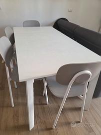 Tavolo design bianco Pointhouse