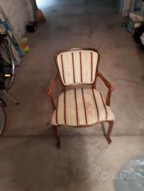 Poltroncina stile barocco