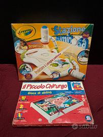 Lotto Stazione Luminosa Crayola + piccolo chirurgo