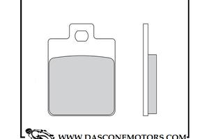 Pastiglie Freno Organiche DERBI 125