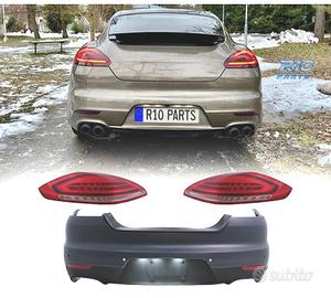 PARAURTI POSTERIORE PORSCHE PANAMERA 09-13 LOOK TU