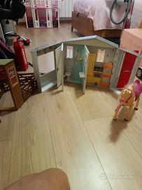 Barbie scuderia e cottage