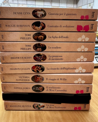 Lotto 9 romanzi storici Mondadori
