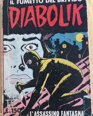 Diabolik N.6 L'Assasino Fantasma Ristampa 1964
