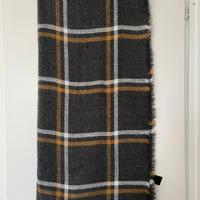 Maxi sciarpa scialle stola tartan