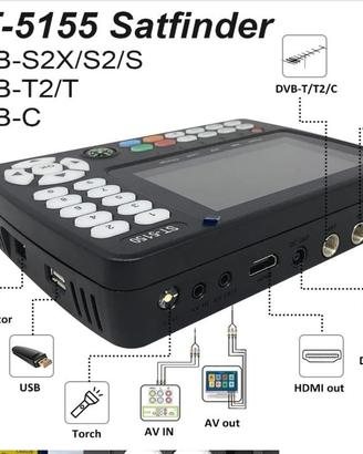 SATLINK ST-5155 usato tre volte con accessori .