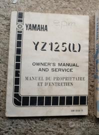 Yamaha yz 125 manuale 