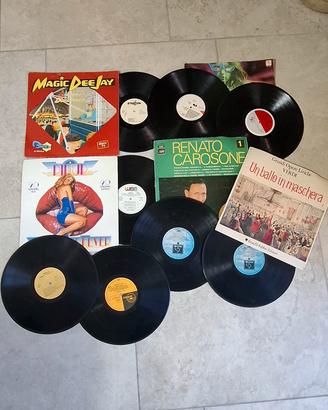Lotto Dischi in Vinile Vintage