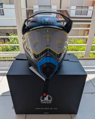 Casco moto AGV AX9 carbon fiber taglia XL cm 61-62