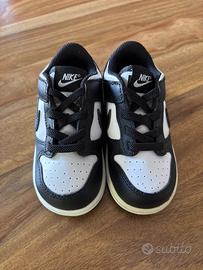 Scarpe Nike Dunk Low Panda TD Taglia 23.5