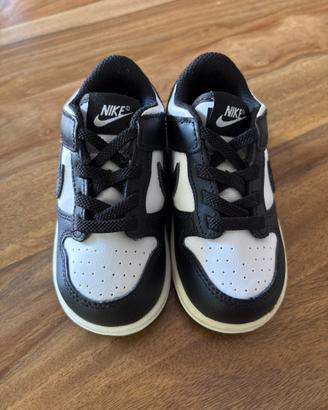 Scarpe Nike Dunk Low Panda TD Taglia 23.5