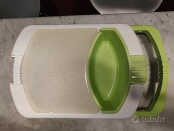 Tagliere Allungabile 3 in 1 con Vassoio Scolapast