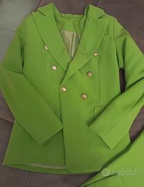 Tailleur verde tg m