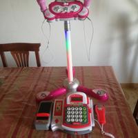 set cantante vario registro di cassa supermarket