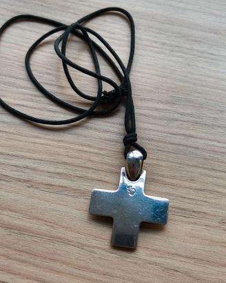 Ciondolo/Charm DoDo argento 925 a forma di croce