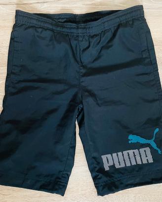 Costume Puma nero bambino - Taglia S